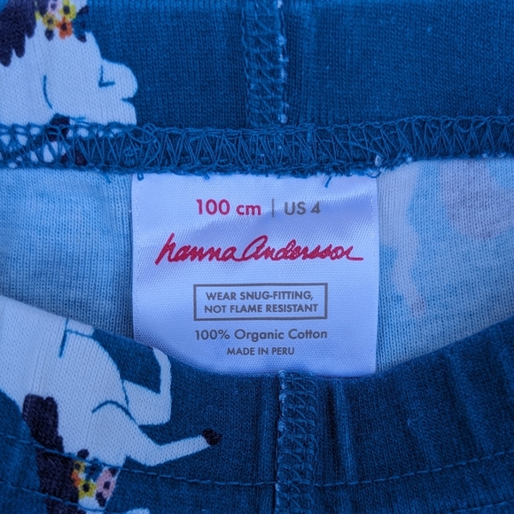 Hanna Andersson | Holiday Print Long John Johns | 4 - Picture 11 of 11